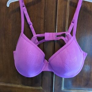 Victoria's Secret Fuchsia Bra